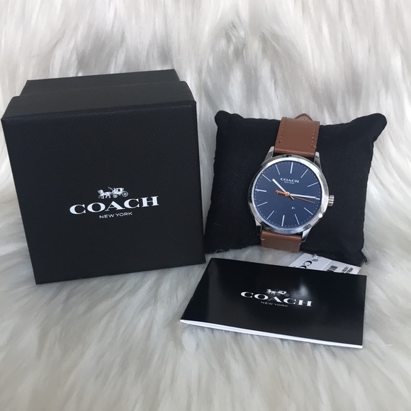 Coach Men’s Baxter Watch, 39 Mm color Brown - Picture 10 of 14